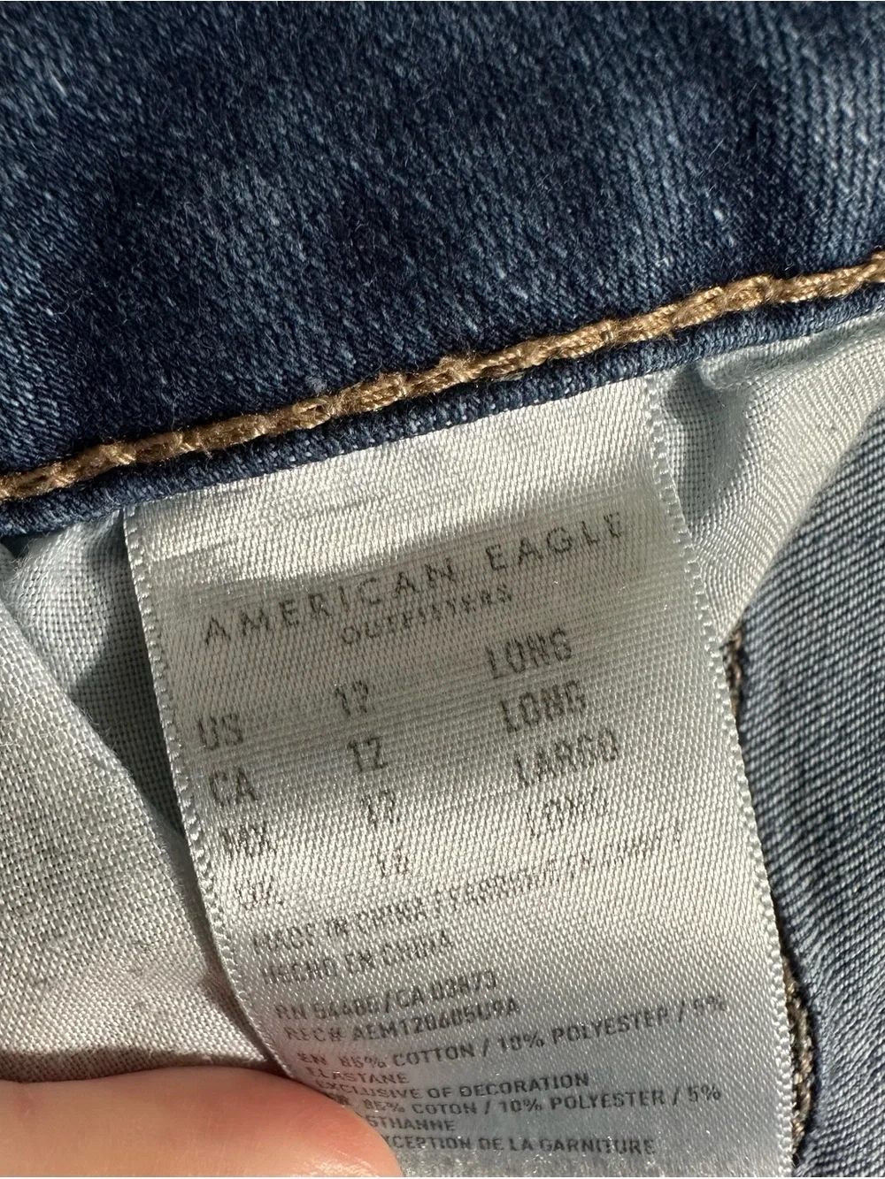 Women’s American Eagle Outfitters Medium Wash Stretch Jeggings